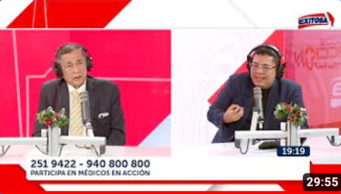 Entrevista al Dr. Luis Campana Olazábal en radio Exitosa